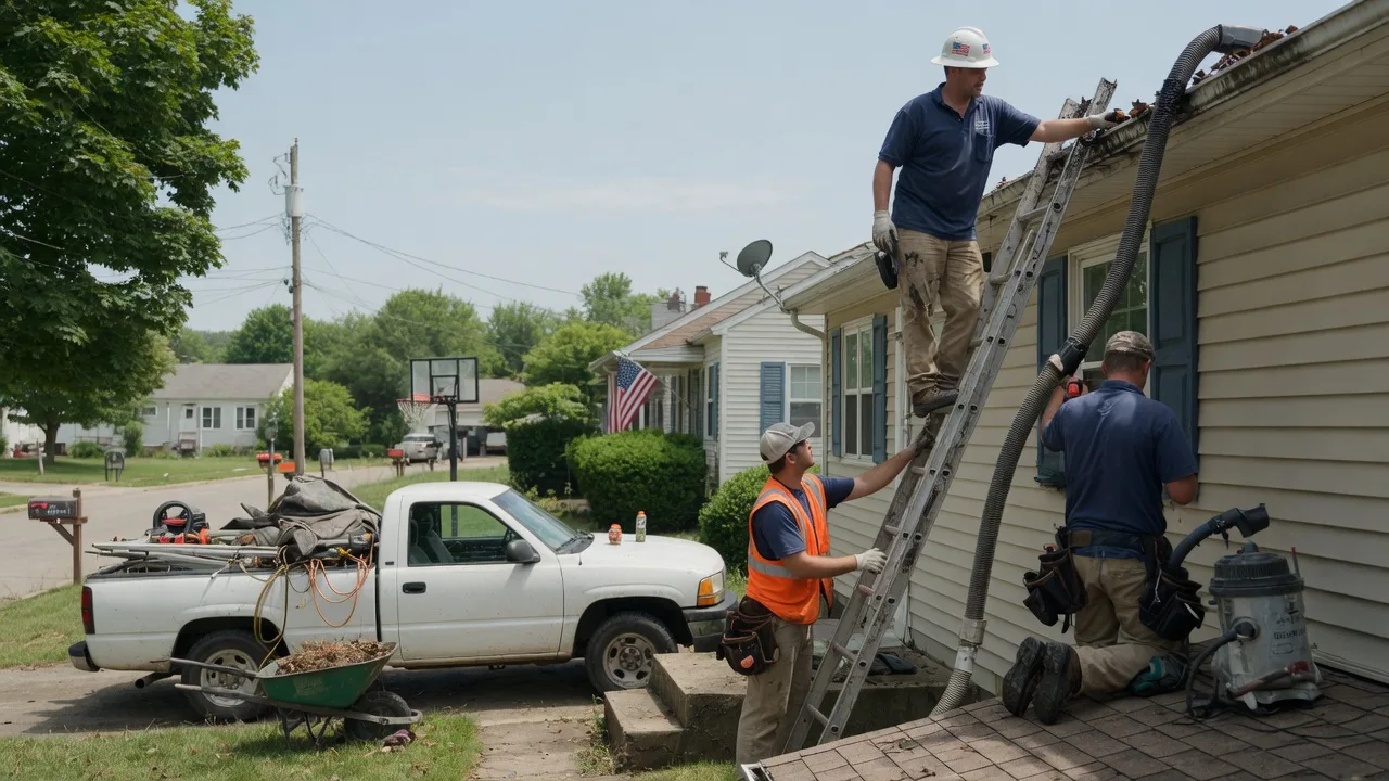 Gutter Installation in Flom, MN near me